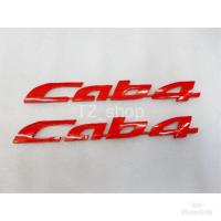 ราคา โลโก้ cab4 สีแดง 1 คู่ (5641890855)