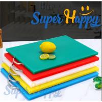 ราคา เขียงพลาสติกอย่างดี เขียงสี เขียงโรงแรม 32x53 หนา 2 ซม. (22690085374)