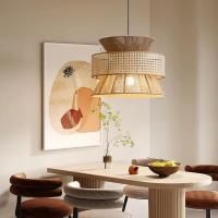 ราคา โคมไฟระย้าหวายโคมไฟญี่ปุ่นย้อนยุคหลายสไตล์ห้องครัวโคมระย้ารับประทานอาหารโคมไฟเพดานห้องนอนไม้ไผ่แขวนโคมไฟโคมไฟระย้าโคมไฟเพดาน (41359405718)