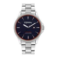 ราคา (มือสอง) Superdry นาฬิกาข้อมือผู้ชายสายสแตนเลส Hoxton Date (24622645609)