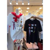 ราคา [W_jeans]พร้อมส่ง เสื้อยืดโอเวอร์ไซส์ สกรีนลายคิตตี้ สีสันสดใส น่ารักมากกก (28727231511)