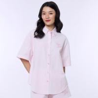 ราคา BODY GLOVE Women's SEERSUCKER Shirt เสื้อเชิ๊ตแขนสั้น-กางเกงขาสั้น ผู้หญิง สีชมพู (24391912817)
