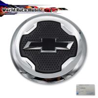 ราคา ครอบฝาถังน้ำมัน รุ่นยกสูง สีดำ+ชุป แท้ Chevrolet Colorado Z71 4x4 Crew Cab ปี 2012 - 2019 (3781369585)