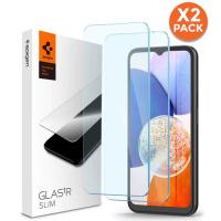 ราคา Spigen Slim HD TR กระจกนิรภัย Samsung Galaxy A14 5G - 4G - 2 ชิ้นปกป้องหน้าจอเดิม (28784876584)