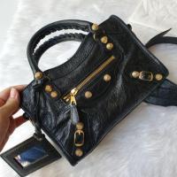 ราคา New Balenciaga Mini city หมุดใหญ่สีทอง (2214727860)