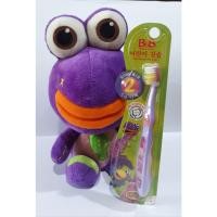 ราคา B&B แปรงสีฟันเด็ก ขั้นที่ 2 สำหรับเด็กอายุ 5-7 ปี (สีม่วงอ่อน) นำเข้าจากเกาหลี (1 ด้าม) (934928335)