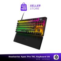 ราคา Steelseries Apex Pro TKL Keyboard US / TKL Wireless Keyboard + Magnetic Wrist Rest (Gen 3) คีย์บอร์ดเกมมิ่ง (26818832094)