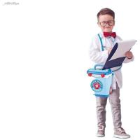 ราคา ✐❍♣กระเป๋าหมอเด็ก มีล้อลาก มีเสียงเพลง ไฟกระพริบ สะพายได้ ของเล่นคุณหมอ ชุดกระเป๋าคุณหมอ (13135832703)