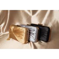 ราคา CL01 กระเป๋าออกงาน กระเป๋างานแต่ง กระเป๋าราตรี ผ้าเป็นโบว์ข้างๆ (2345156753)