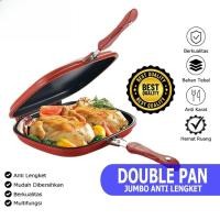 ราคา Happy Call กระทะคู่ เทฟลอน Non-Stick จัมโบ้ 32ซม (40310289347)