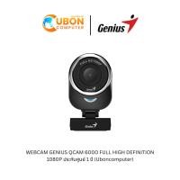 ราคา WEBCAM GENIUS QCAM 6000 FULL HIGH DEFINITION 1080P ประกันศูนย์ 1 ปี (Uboncomputer) (6847243650)