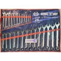 ราคา ชุด ประแจ แหวนข้าง KINGTONY 6 - 32 [ คิงโทนี่ ] 26 ชิ้น Pcs. / ชุด Set รุ่น 1226 MR [ 1226MR ] (944537003)