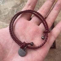 ราคา Bottega VENETA หนังแกะทอมือสัตว์ปี Transfer Bv สร้อยข้อมือคู่ของขวัญส่วนบุคคลสร้อยข้อมือปรับขนาด (27154738012)
