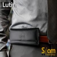 ราคา Lutini หนังวัวแท้ !! ใส่มือถือ 2 เครื่อง ซอง กระเป๋าคาดเอว หนังแท้ (7421974450)