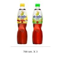 ราคา ปลาหมึก น้ำปลาแท้ 700 มล. แพค 3 ขวด (17056682738)
