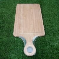 ราคา เขียงไม้ยางพารา ขนาด 8 1/4 นิ้ว x 17 3/4 นิ้ว (6313952923)