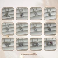 ราคา รวมสร้อยคอ stainless steel silver พร้อมจี้ | moreaccess (21282516468)