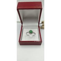 ราคา แหวนหยกแท้ [ หยกพม่าแท้ ] เงินแท้ 925 ชุบทองคำขาว (26650066508)