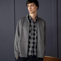 ราคา OASIS เสื้อแจ็คเก็ต เสื้อกันหนาว ผ้าโพลีเอสเตอร์ผสมสแปนเด็กซ์ รุ่น MJK-4624 สีดำ, เทาดำ, เทา, กรมท่า (26073283833)