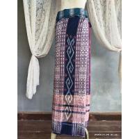 ราคา ผ้าถุงผ้าฝ้ายหมี่-ขิด ทอมือ พร้อมนุ่ง (12198147689)