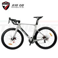 ราคา จักรยานเสือหมอบล้อคาร์บอน ดิสเบรค T.WITTER รุ่น R10 DB RS 22 Sp.ล้อคาร์บอน ล้ออลู (18139780757)