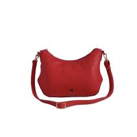 ราคา [กระเป๋ามือสอง] ❤️ ELEGANCE PARIS ❤️ ของแท้! *มี2สาย* cross body! หนังวัวแท้ 12นิ้ว สีแดง กระเป๋าสภาพดี กระเป๋าสะพายข้าง (21625855149)