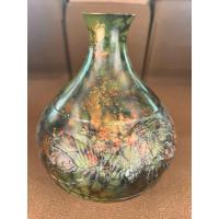 ราคา แจกันทองเหลืองโบราณญี่ปุ่น Japanese Vintage Bronze Vase ขนาด 20 cm (29000217981)
