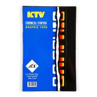 ราคา KTV กระดาษคาร์บอน 21x33ซม. น้ำเงิน (100แผ่น) KTV Graphic (13981026001)