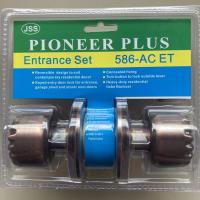 ราคา Top store ลูกบิด ประตูรมดำ PIONEER หน้าจานใหญ่ ลายเม็ดมะยม / ทรงกลมเรียบ (8365709170)
