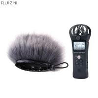 ราคา กลางแจ้ง Furry กระจกกระจก Muff สําหรับซูม H1n Handy Recorder ไมโครโฟน WindShield (40205763198)