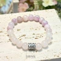 ราคา กำไลหินแท้ Rose Quartz / Kunzite โรสควอตซ์ คุนไซต์ หินแท้ ไม่ทำสี Sirinn (27450416674)