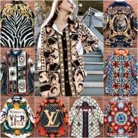 ราคา เสื้อเชิ้ต cop shirt oversize ผู้หญิง คอวี สาวอวบอ้วน งานป้าย คอปก แขนยาว ผ้าซาติน ใส่ออกงาน สีขาว ดำ แดง ทอง น่ารัก (1881649206)