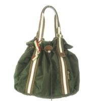 ราคา Orobianco Tote Bag khaki Nylon leather green Direct from Japan Secondhand (40415278521)