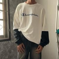 ราคา เสื้อ champion โลโก้ปัก มือสองของแท้ (25236841951)