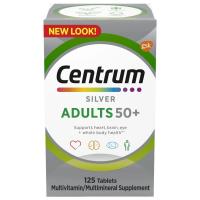 ราคา (03/26) วิตามินบำรุงสุขภาพ ผู้สูงอายุ 50ปีขึ้นไป Centrum Silver Multivitamin for Adults 50 Plus, Multivitamin 125tablets (28376542964)