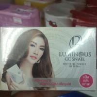 ราคา 12plus Liminous CC Snail Whitening powder แป้งทเวลพลัส (188666649)