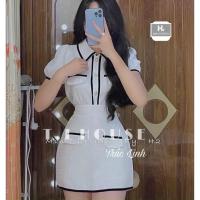 ราคา ชุดเดรสลายดอกกุหลาบผสมแขนบานชุดดีไซน์สํานักงานลายดอกไม้โฟมลายดอกกุหลาบ (43058809165)