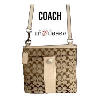 ราคา Coach cross body 10 นิ้ว แท้% มือสอง (19153793823)
