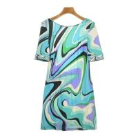 ราคา Emilio Pucci Tshirt Shirt Women purple blue overall pattern green Direct from Japan Secondhand (27041321754)
