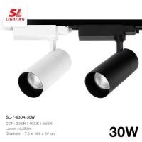 ราคา SL Lighting โคมไฟแทรคไลท์ โคมไฟติดราง LED 30W รุ่น SL-7-930A-30W (22472603376)
