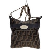 ราคา FENDI Shoulder Bag Celeria Zucca Nylon BRW Total Pattern 2390 8bt109 jq9 089 Direct from Japan Secondhand (41115294569)