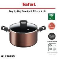ราคา Tefal หม้อ 2 หู Day by day ก้นอินดักชั่น พร้อมฝาแก้ว ขนาด 22 ซม. รุ่น G1436195 (41770574199)