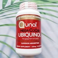 ราคา 60% Sale!!! EXP. 09/25 Mega CoQ10 Ubiquinol 100 mg 60 Softgels (Qunol) #1 Cardiologist Recommended Form of Q10 (1904277884)