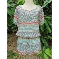 ราคา ขายเดรสชีฟองวินเทจญี่ปุ่น​มือสอง (18009914685)