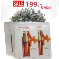 ราคา clarins double serum 5 ซอง ขนาดทดลอง (6502963079)