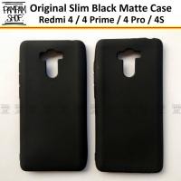 ราคา เคสนิ่ม Slim Black Matte XiaoMi Redmi 4S 4 Prime Pro Ultrathin ซิลิโคนบางเฉียบ Softcase Xiao Mi (42705748473)
