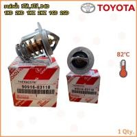 ราคา แท้ศูนย์ วาล์วน้ำ TOYOTA VIGO REVO แท้ 82 องศา 1KD,2KD,1KZ,2KZ,1GD,2GD (42968671698)