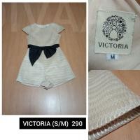 ราคา จั้มสูทขาสั้น งานป้าย Victoria(S/M) ใหม่มากกก ผ้าดีสุดๆ งานผู้ดี๊ผู้ดี (4445401590)