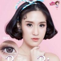 ราคา 1 คู่ บิ้กอายตาโต สายฝอ ลายชัด ตัดขอบดำ รุ่น Endorphin Gray แบรนด์ Lollipop ขนาด 14.5 สีเทา ค่าสายตาปกติ (3853953420)