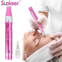 ราคา Suolaer ปากกาไร้สาย Dermapen Micro Dermal เครื่องมือบําบัดผิวหน้า ดูแลผิวหน้า (15066808629)